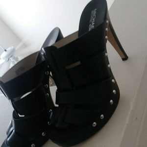 MK STUDDED SOMMERLY MULES